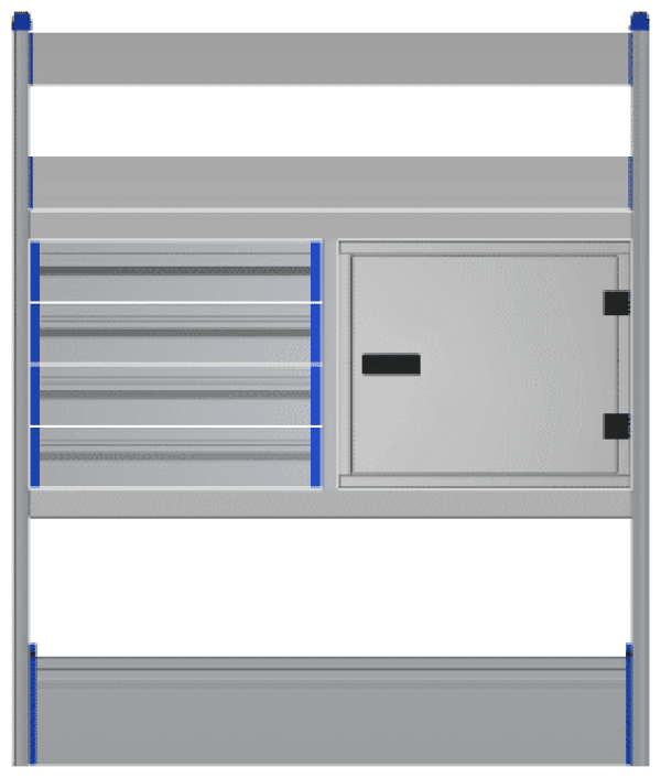 Standardmodul Beifahrerseite IST30R-375-002CGG Vivaro Trafic NV300 T6 Vito Talento Custom