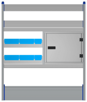 Standardmodul Beifahrerseite IST30R-375-005CGG Vivaro Trafic NV300 T6 Vito Talento Custom