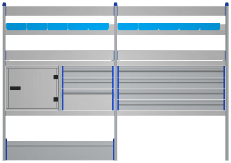 Standardmodul links IST40L-375-005CCG Kastenwagen gross L1H1