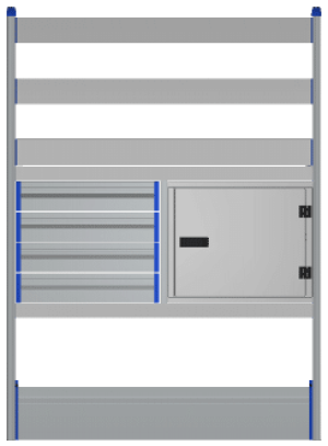 Standardmodul rechts IST40R-375-002CGG Kastenwagen gross L1H1