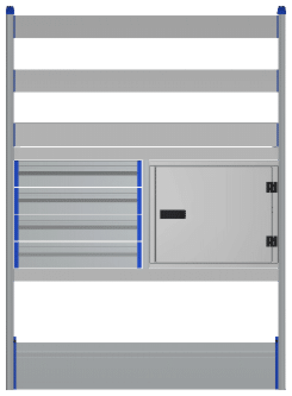 Standardmodul rechts IST40R-375-002CGG Kastenwagen gross L1H1