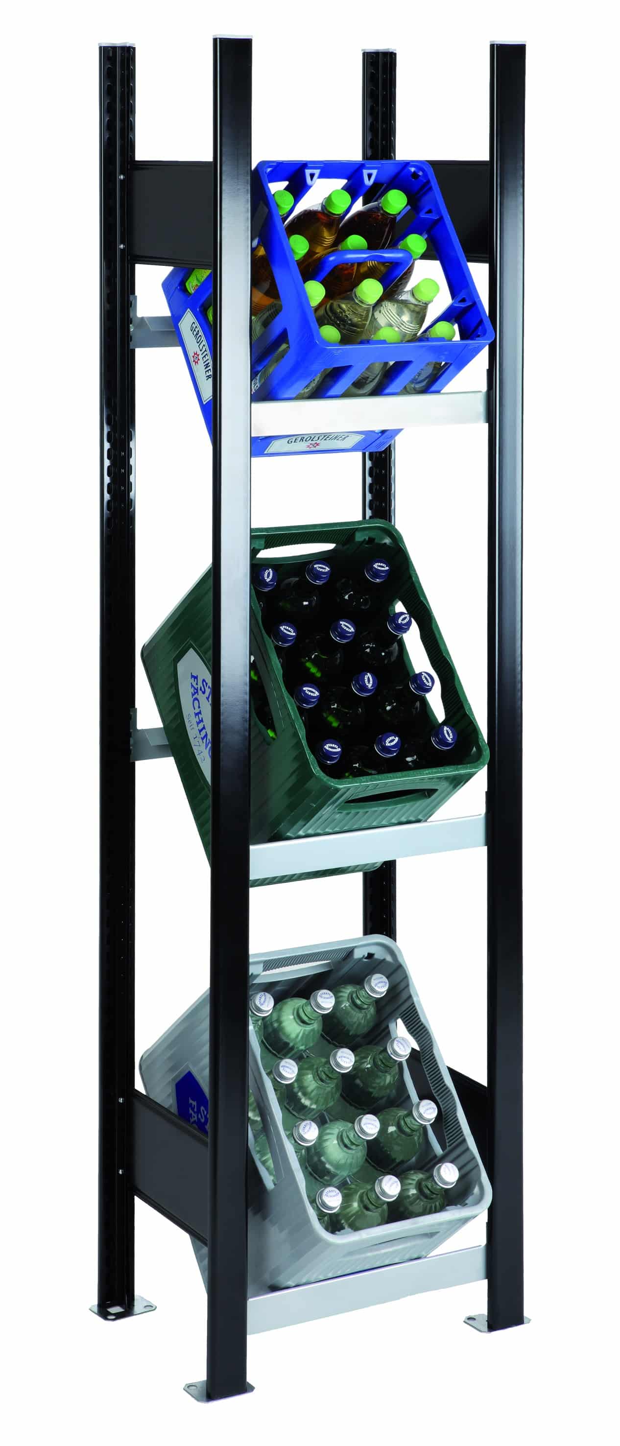 Ab Lager Getrankekisten Regal Mit Einem Griff Die Richtige Flasche
