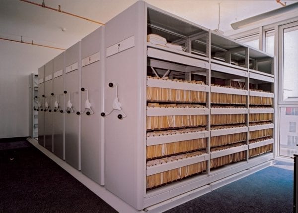 Regalsysteme: Archivrollregal-Anlagen