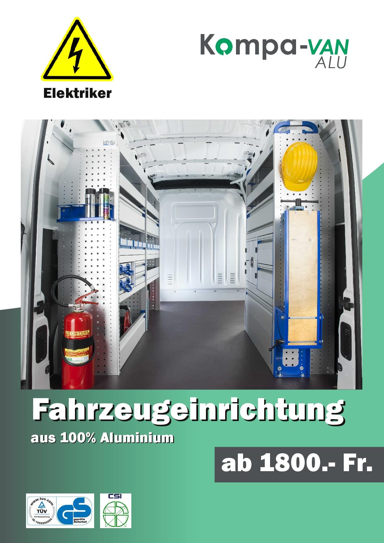 Fahrzeugeinrichtungen Flyer elektro