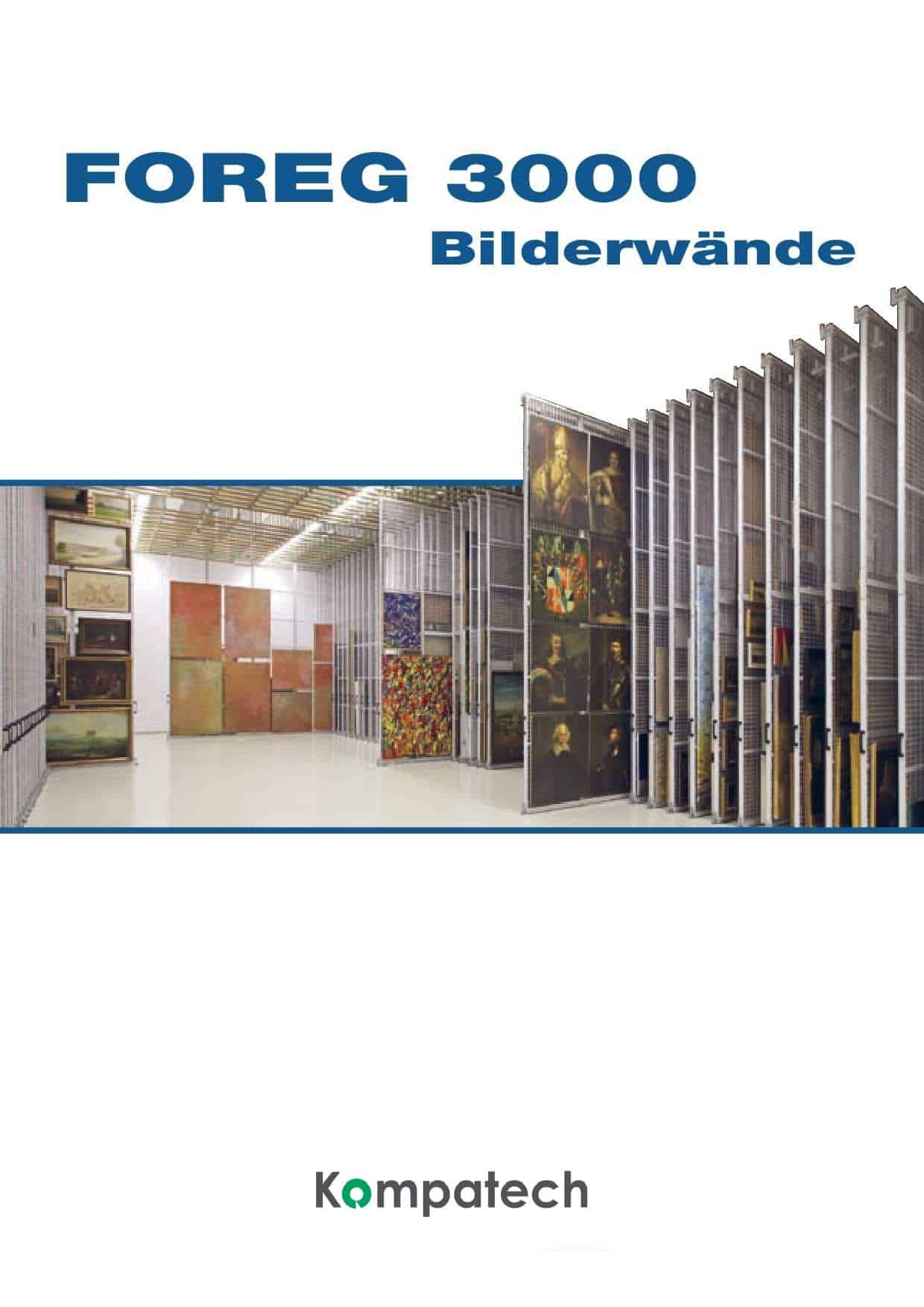 Archiv Rollregal Katalog Foreg 3000 Bilderwände