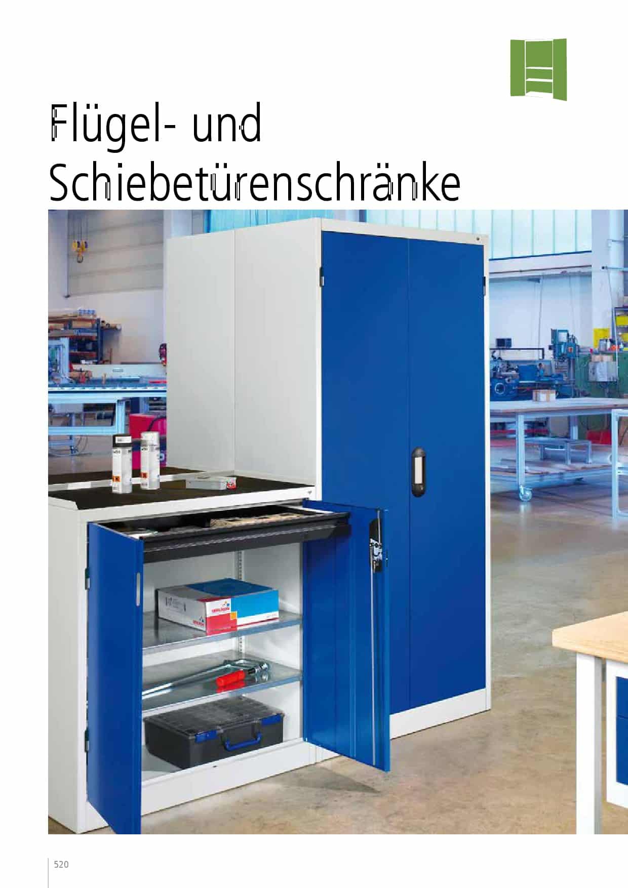 Metallschränke: Stahlschrank, Flügeltürschrank oder Schiebetürschrank