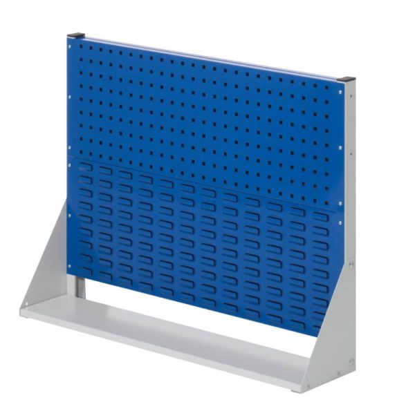 Loch-und Schlitzplatten-Stellwände Grösse 2 RasterPlan blau | Kompatech